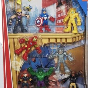 Marvel Superhero Action Figure Set - Multicolor
